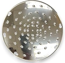 ALFA VS-12SD-1/4 Stainless Steel Grading Disk Replacement for Commercial Kitchen Shredders | 9.25" Diameter - 1/4" Grating Holes | Replacement for GS-12 and VS-9 Graters and Shredders
