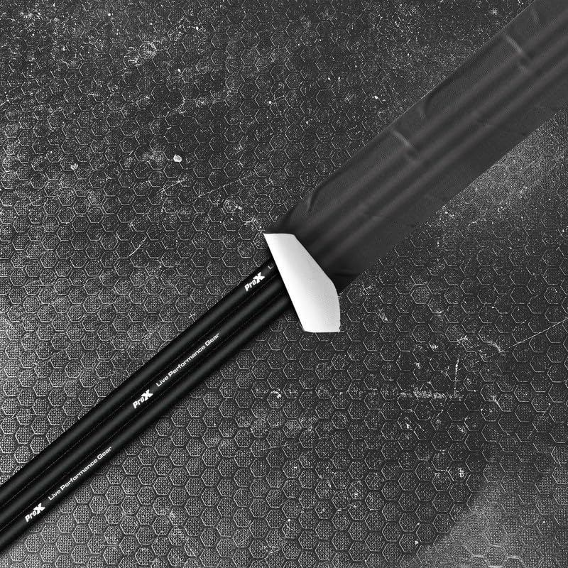 Prox XGF-460BLK 4 Inch 180FT 60YD Matte Black Commercial Grade Gaffer Tape Pros Choice Non-Residue