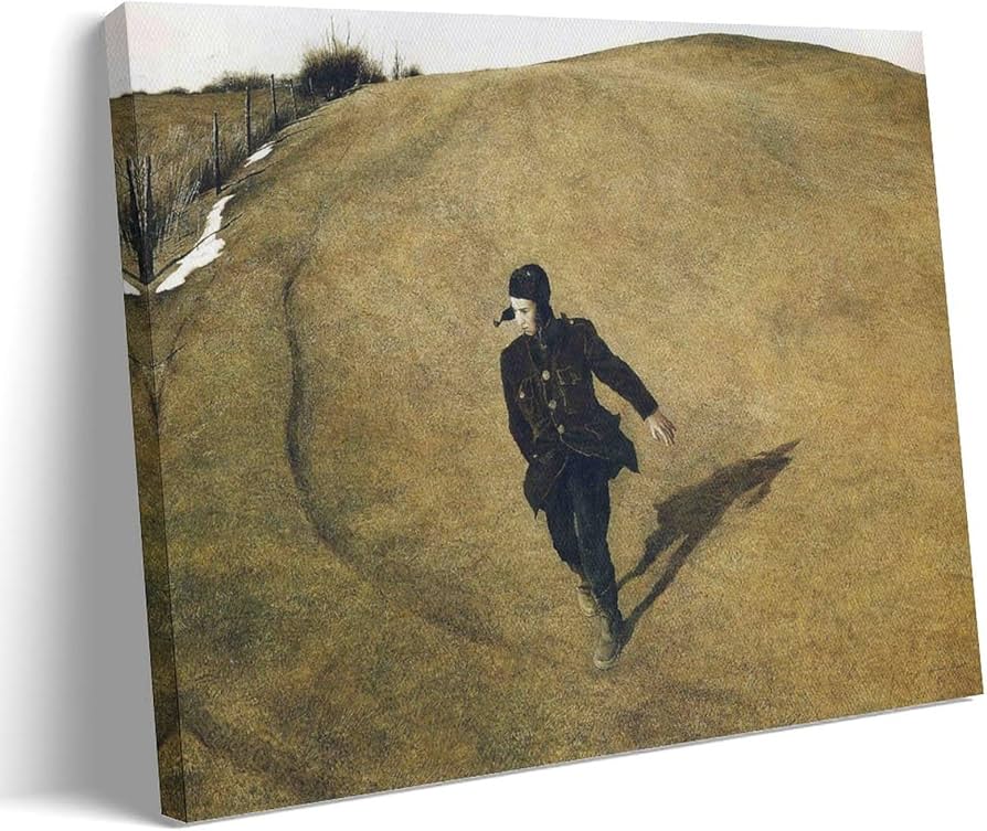 Amazon.co.jp: Andrew Wyethアンドリュー・ワイエス絵画（1946年 冬