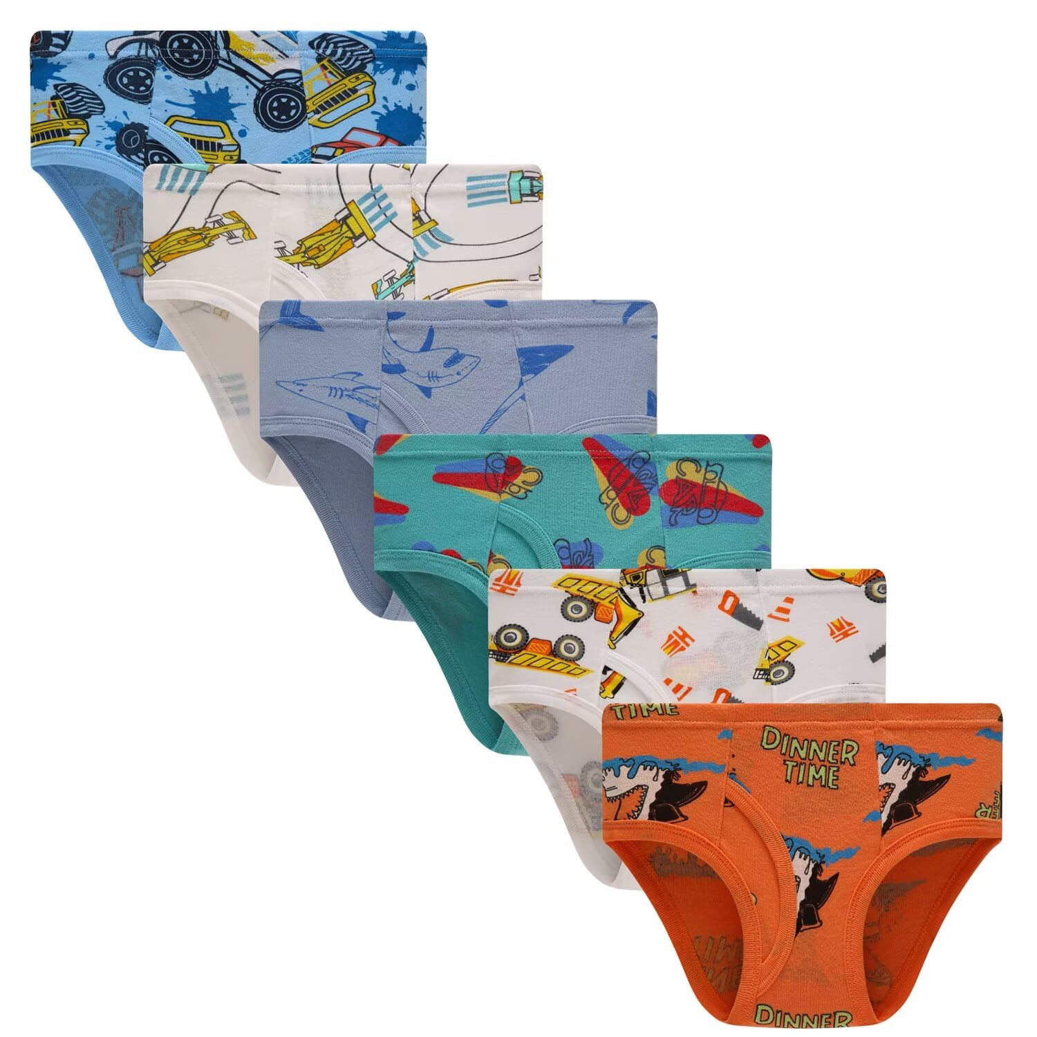benetia Boys Soft Cotton Underwear 6-8-9 Pack