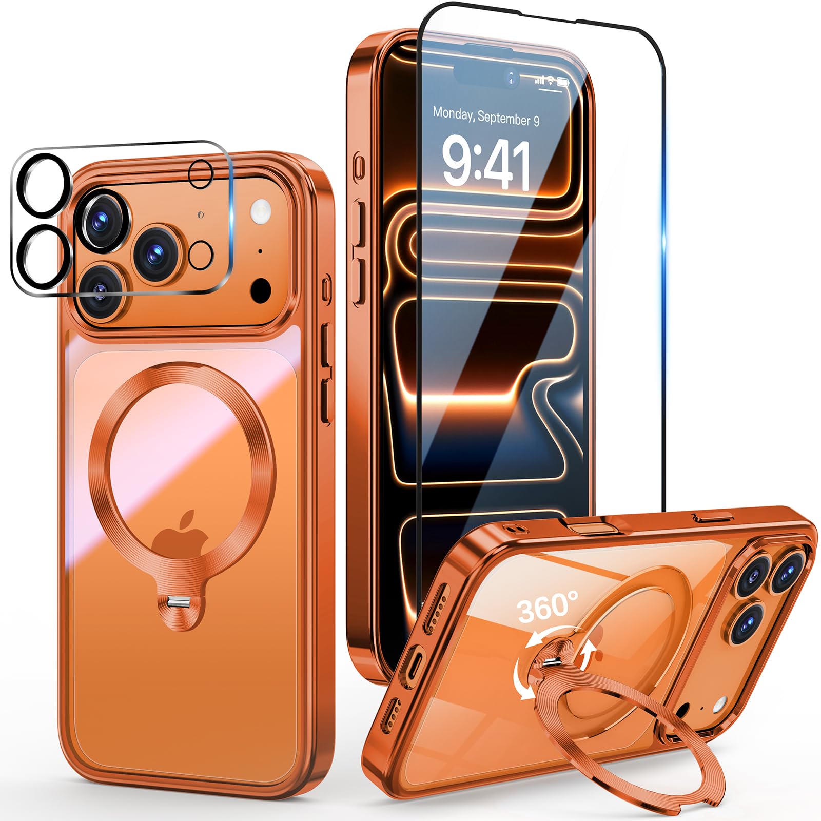 iPhone 17 Pro Max オレンジ + クリアケース Amazon.co.jp: 【本体の色・人気五色】JUESHITUO iPhone 17 Pro Max 用