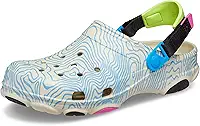 Classic At Topographic Clog, Kids Unisex