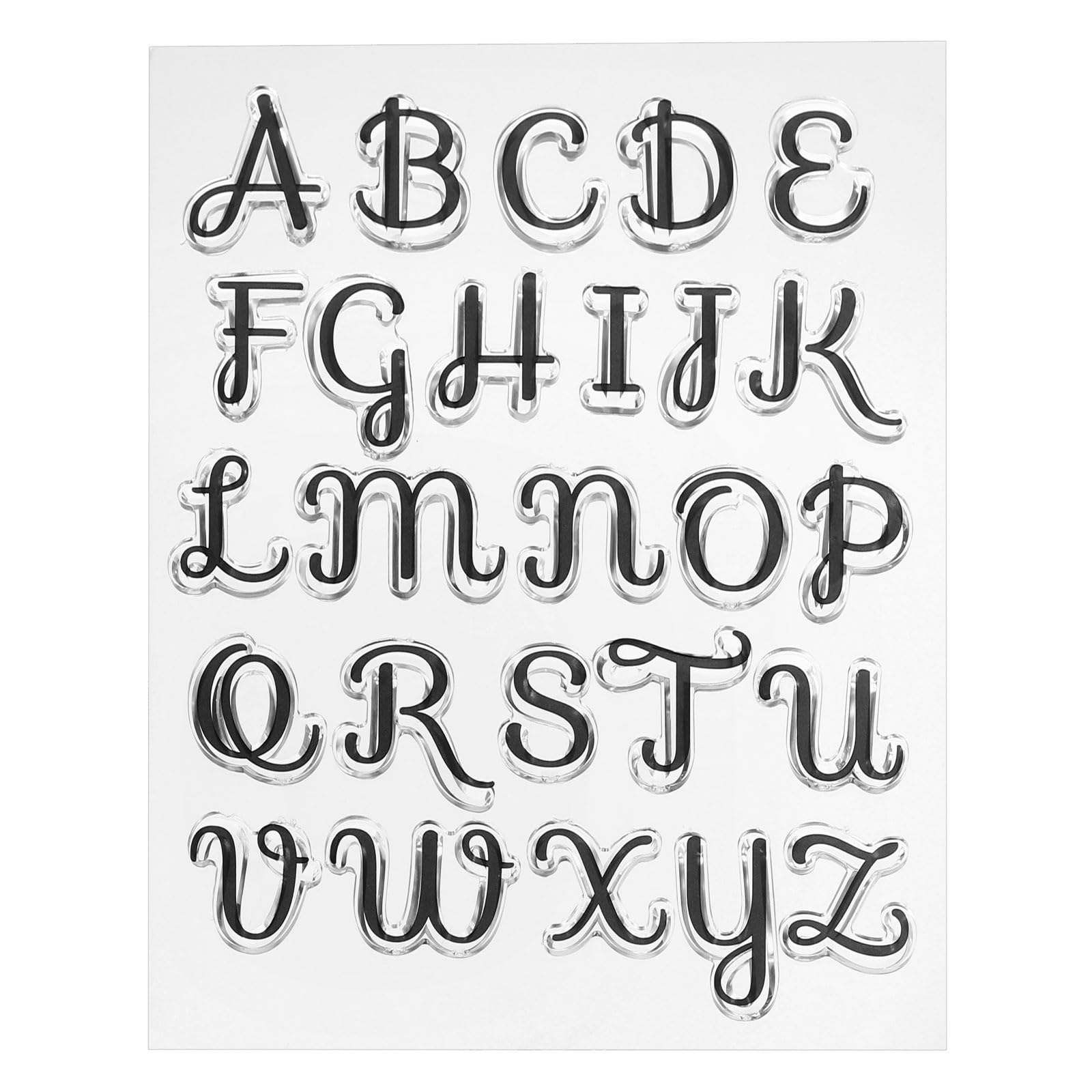 PATIKIL Transparent Silicone Stamps