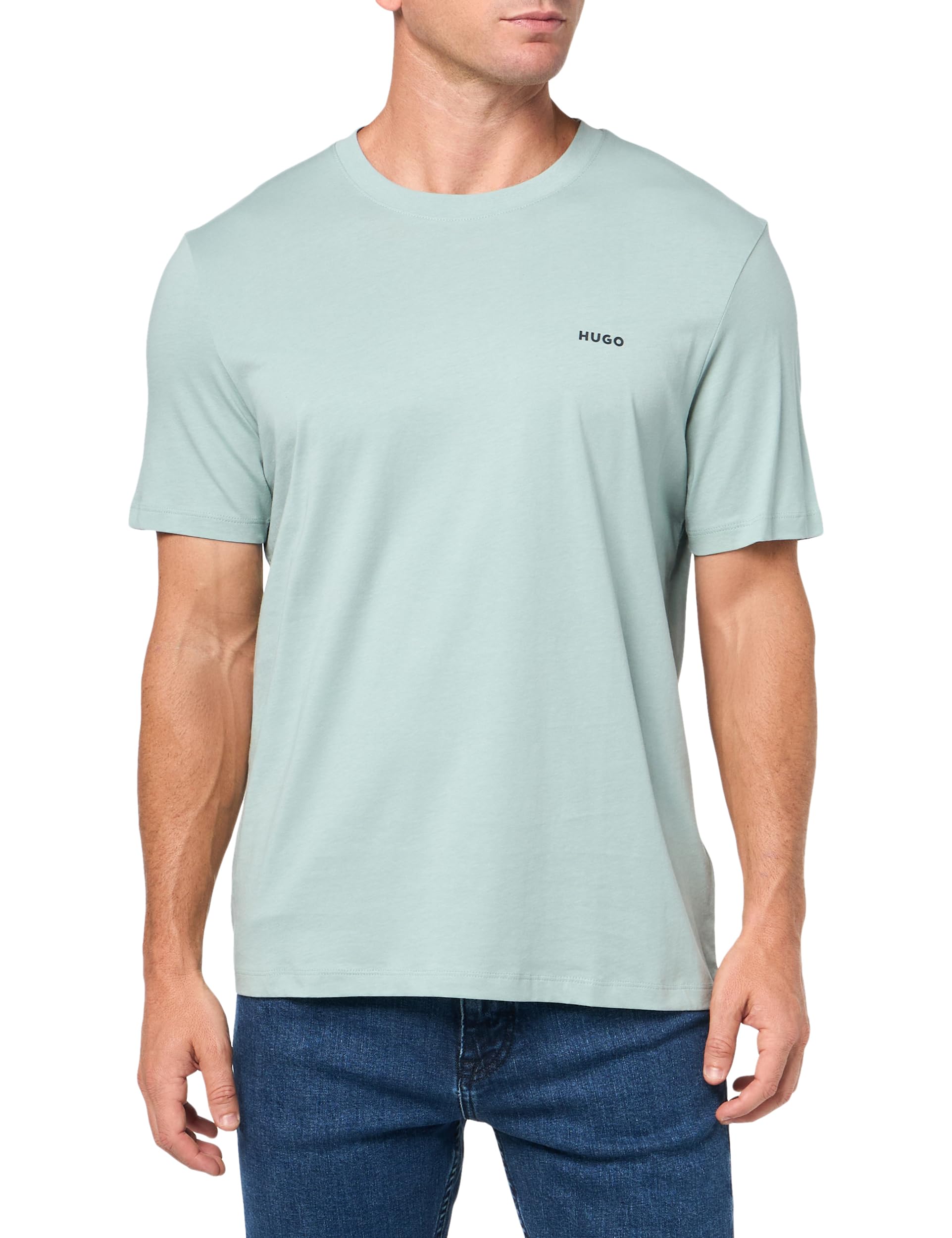 HUGOMen's Small Logo Short Sleeve T-Shirt