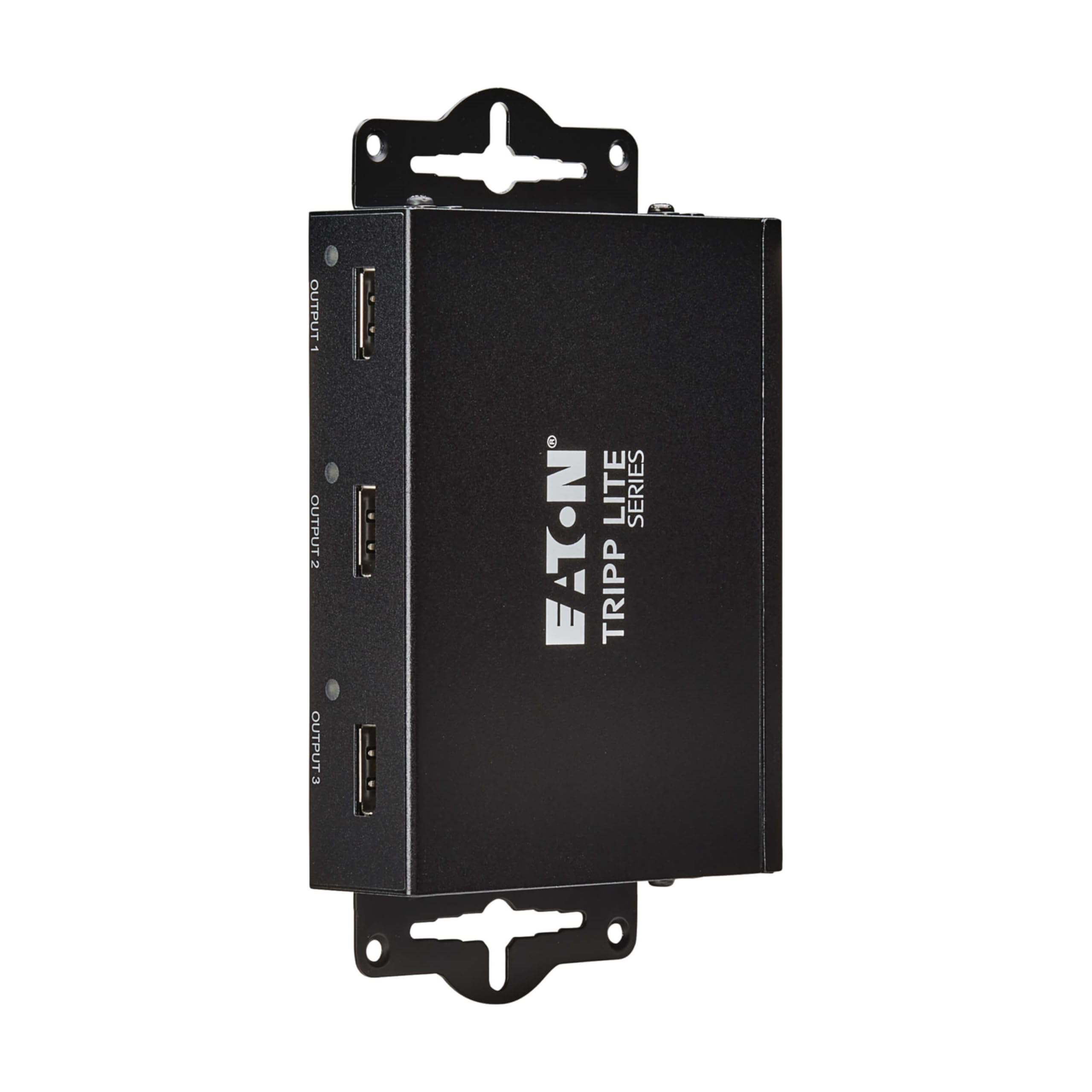 Tripp Lite Splitter DisplayPort serie a 3 porte per 3 monitor, video 4K a 60 Hz, 1 ingresso 3 Out, DP 1.4, hub MST, conforme TAA, plug-and-play, garanzia di 1 anno (B156-003-8K)