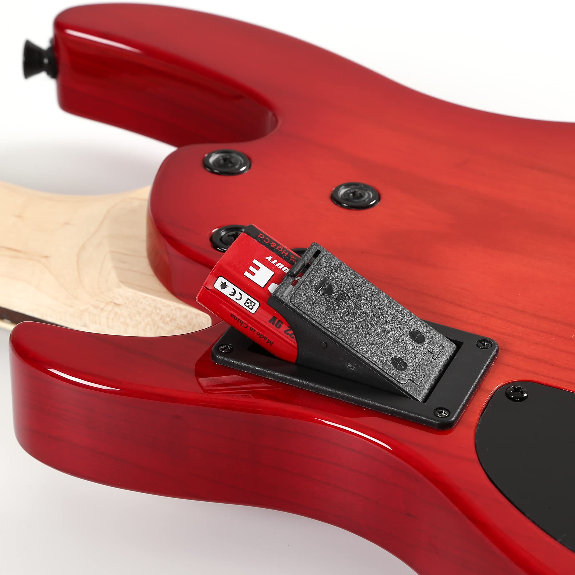 MiNi 4string ukulele basso elettrico con colore rosso