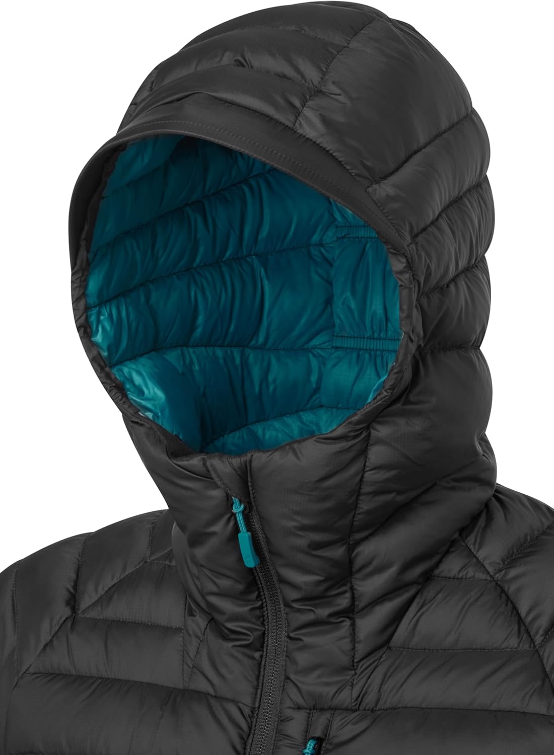 Rab Women's Microlight Alpine 700-Fill Down Hooded Puffer Jacket for Hiking & Skiing - Image 5