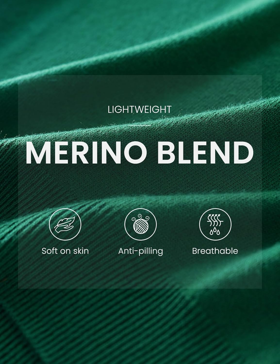 Women's Merino Wool Blend Sweater Fall Winter Crew Neck Short Sleeve First-Line Ready to Wear Seamless Knit Pullover - Image 4