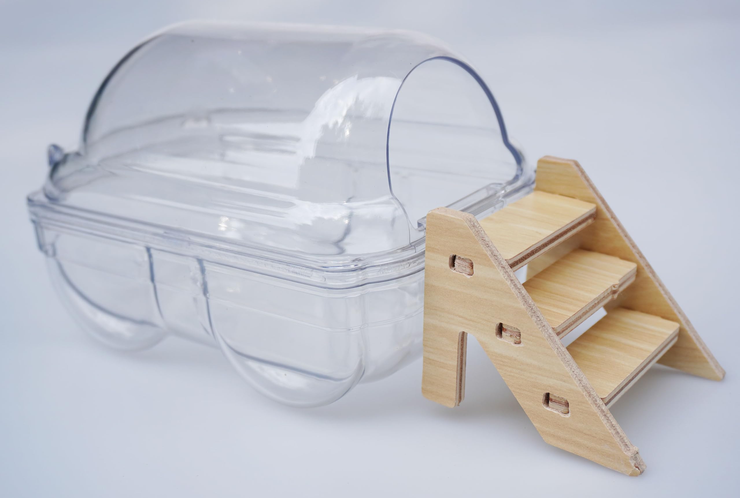 Begeterday Hamster Sand Bath 17.5cm x 11cm x 10.5cm, Ideal Hamster Cage Accessories, Hamster Toys - Image 3