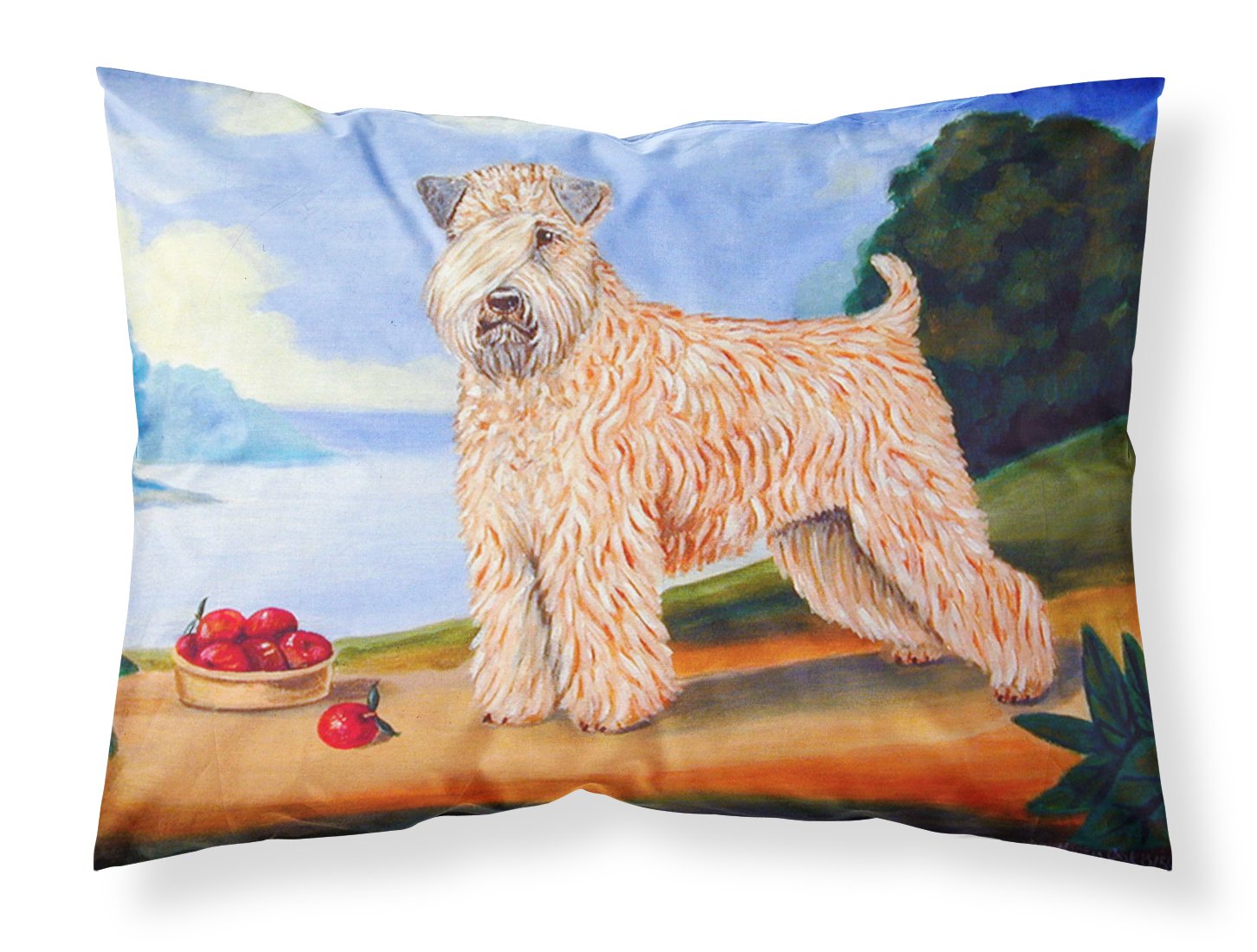 Taie d'oreiller Terrier Froment Souple grand oreiller multicolore tissu anti transpiration