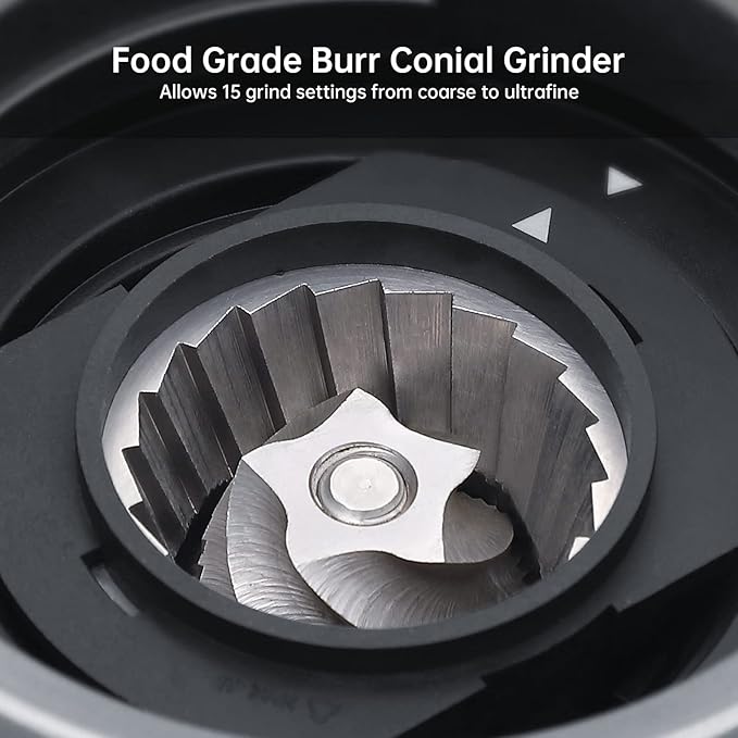 Máquina de Espresso Automática con Molinillo Integrado y Vaporizador miniatura 6