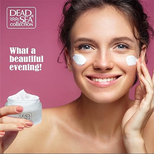 Miniatura 6 de Dead Sea Collection Crema de noche para rostro con 2% de retinol, minerales del mar muerto y vitamina E - Hidratante nutritivo antienvejecimiento