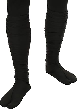 Adult Ninja Boots for Men and Women Costume Mens Ninja Tabi Boots Tabi-Style Pull-On with Faux Leather Sole