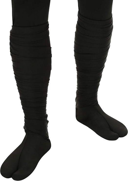 Adult Ninja Boots for Men and Women Costume Mens Ninja Tabi Boots Tabi-Style Pull-On with Faux Leather Sole