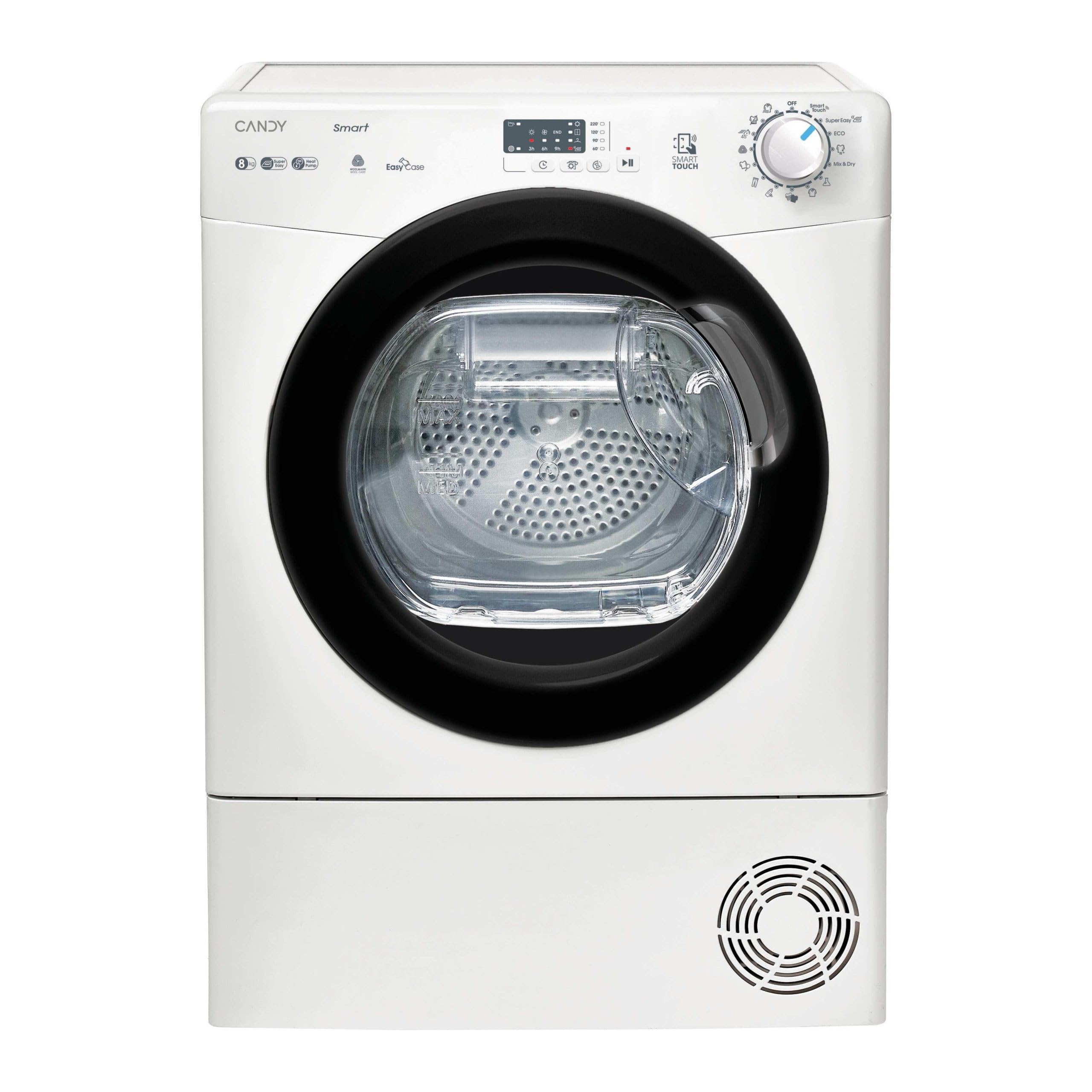 CS EH8N1LBE-S - Asciugatrice 8 Kg, con pompa di calore, Libera Installazione, Classe energetica E