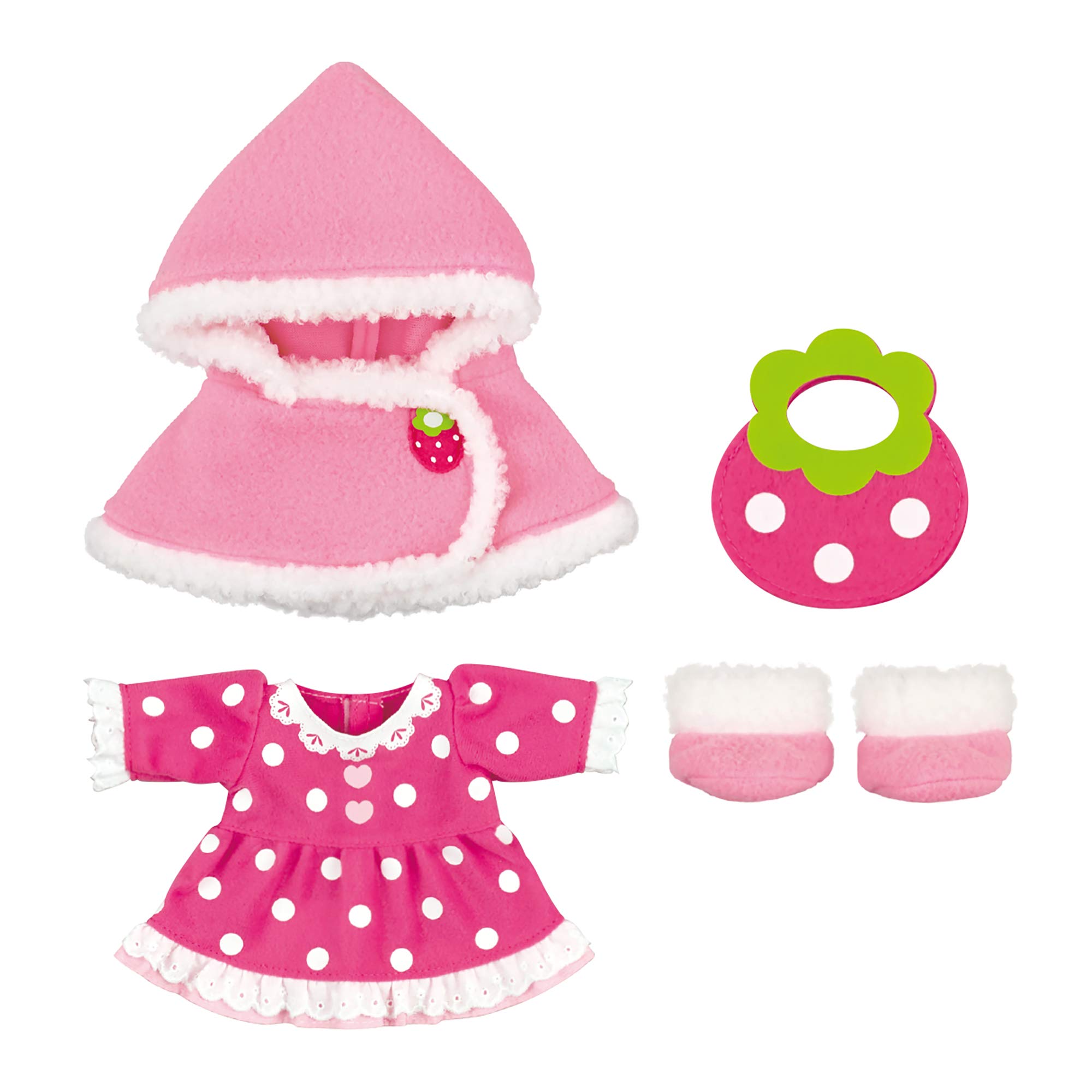 Amazon.co.jp: メルちゃん きせかえセット ピンクのいちごケープ