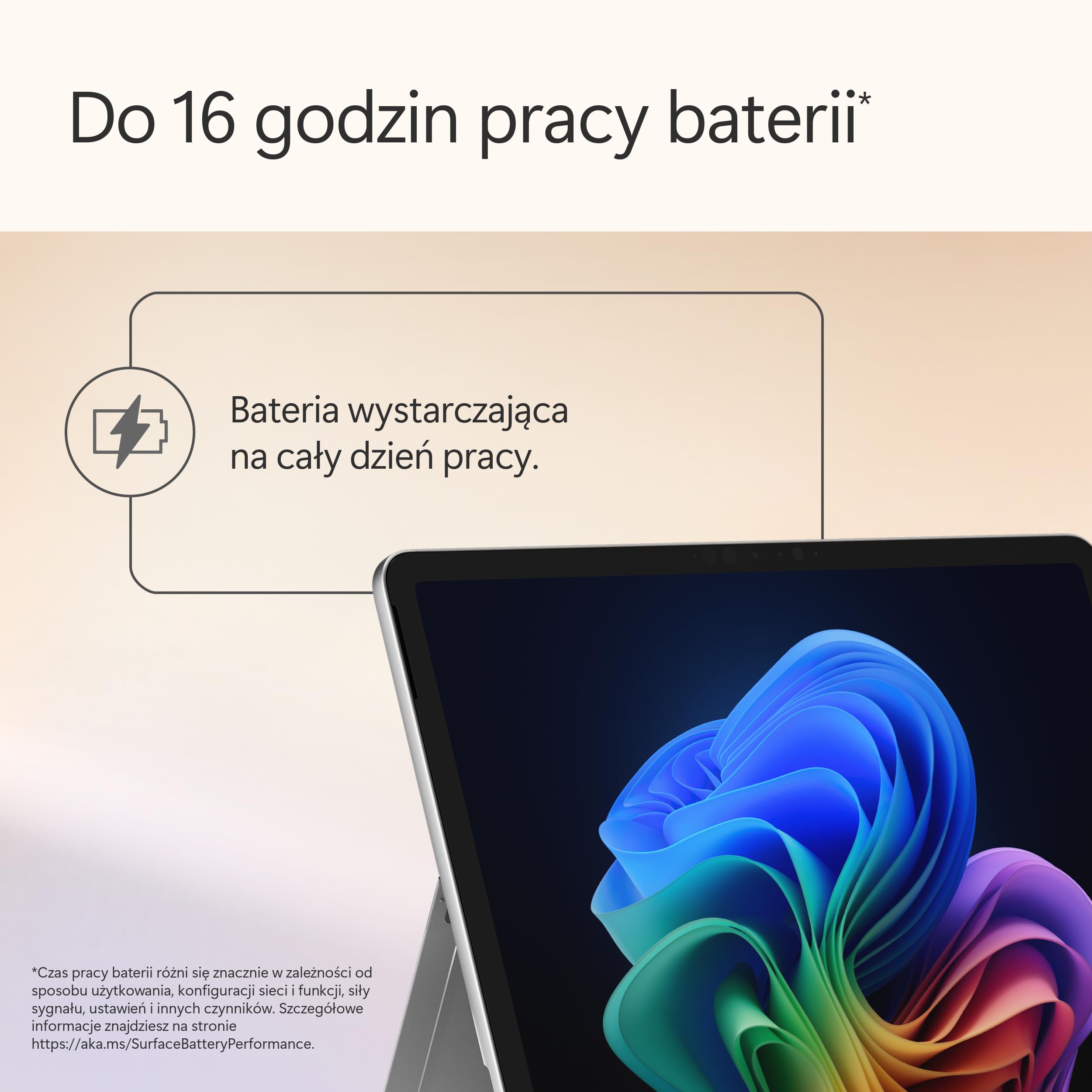 Microsoft Surface Pro | Copilot+ PC | 12-calowy ekran dotykowy LCD | Snapdragon® X Plus | 16 GB pamięci RAM | 256 GB SSD | Najnowszy model, 1. edycja | Platyna