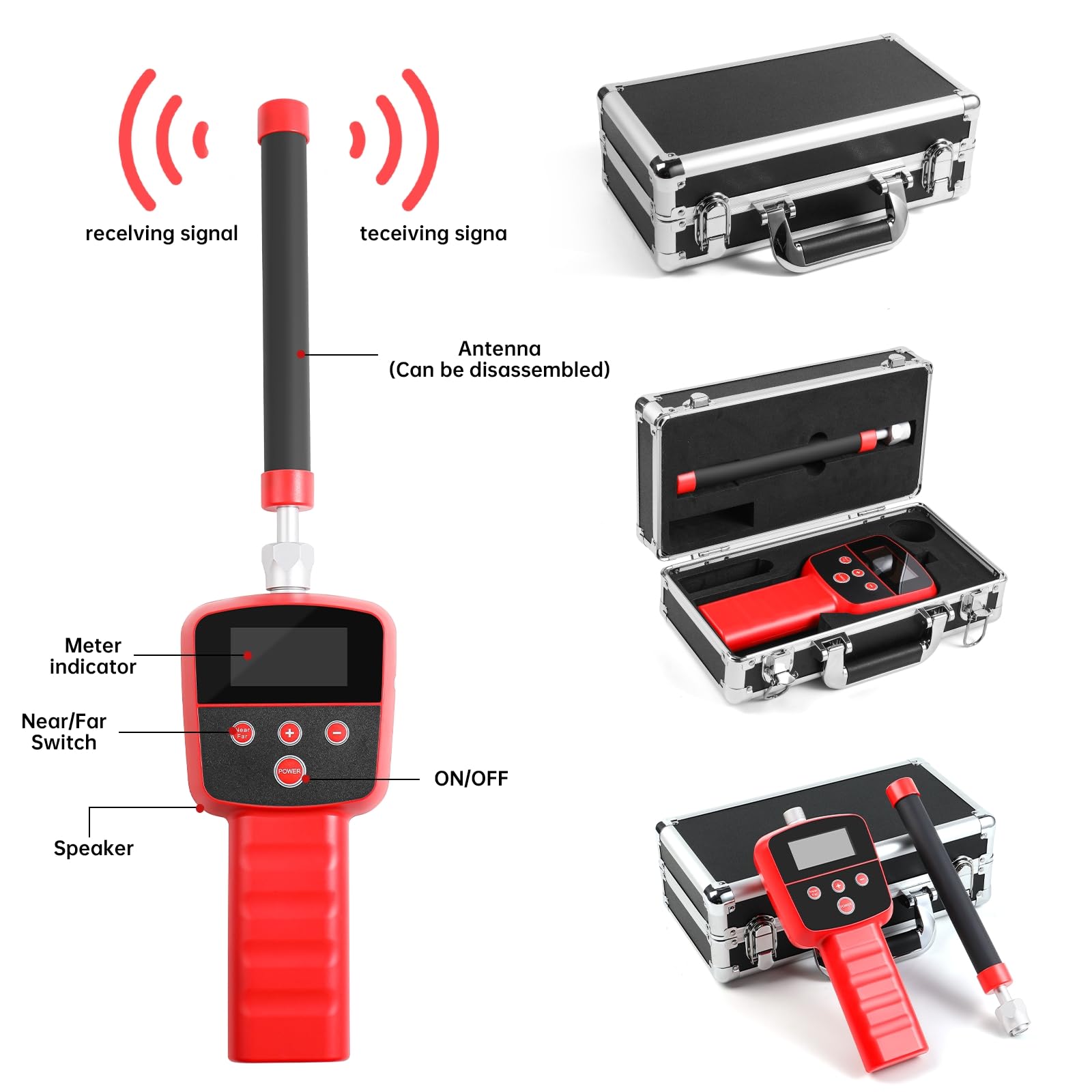 Sewer Camera 512Hz Locator Pipeline Detector 66FT/20M — Amazon image 7