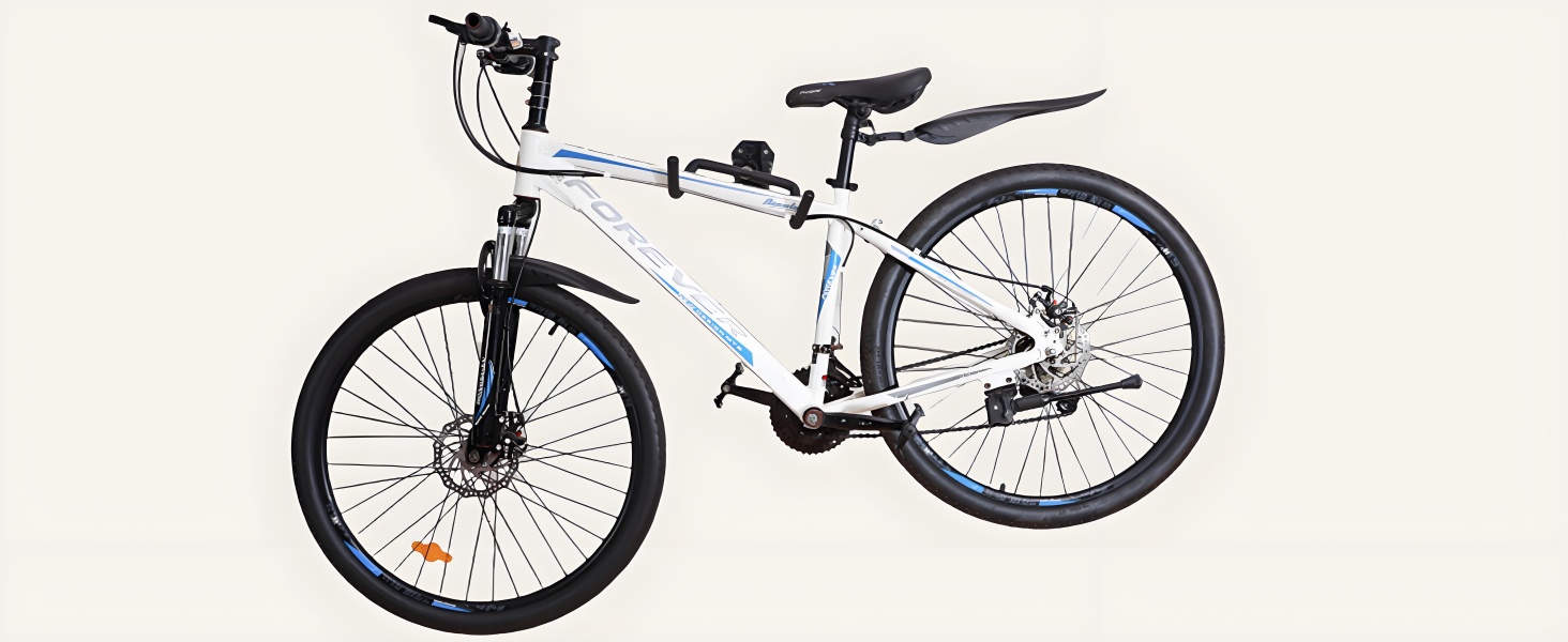 Supporto Parete Per Bicicletta Pieghevole - Regolabile, Imbottito, Per MTB E Bici Da Strada - Foto 8