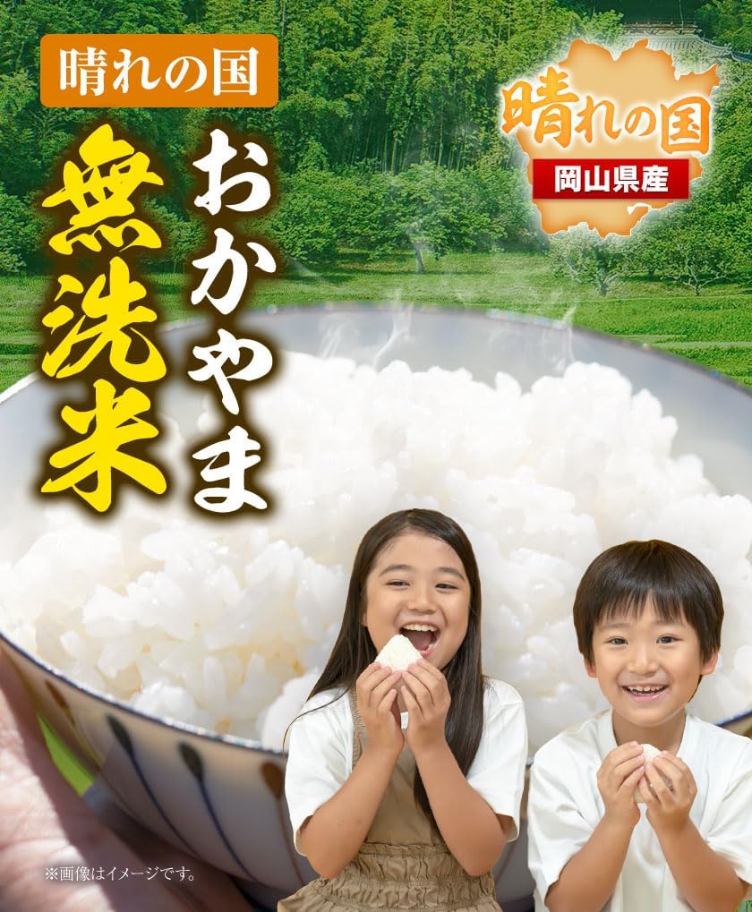 【6ヶ月定期便】晴れの国おかやま無洗米20kg (5kg×4袋) ×6ヶ月 岡山県 笠岡市 訳あり 無洗米 米 コメ こめ 岡山県産 米 ふるさと納税 お米 おこめ 岡山 kome 定期便《申し込み翌月から発送》
