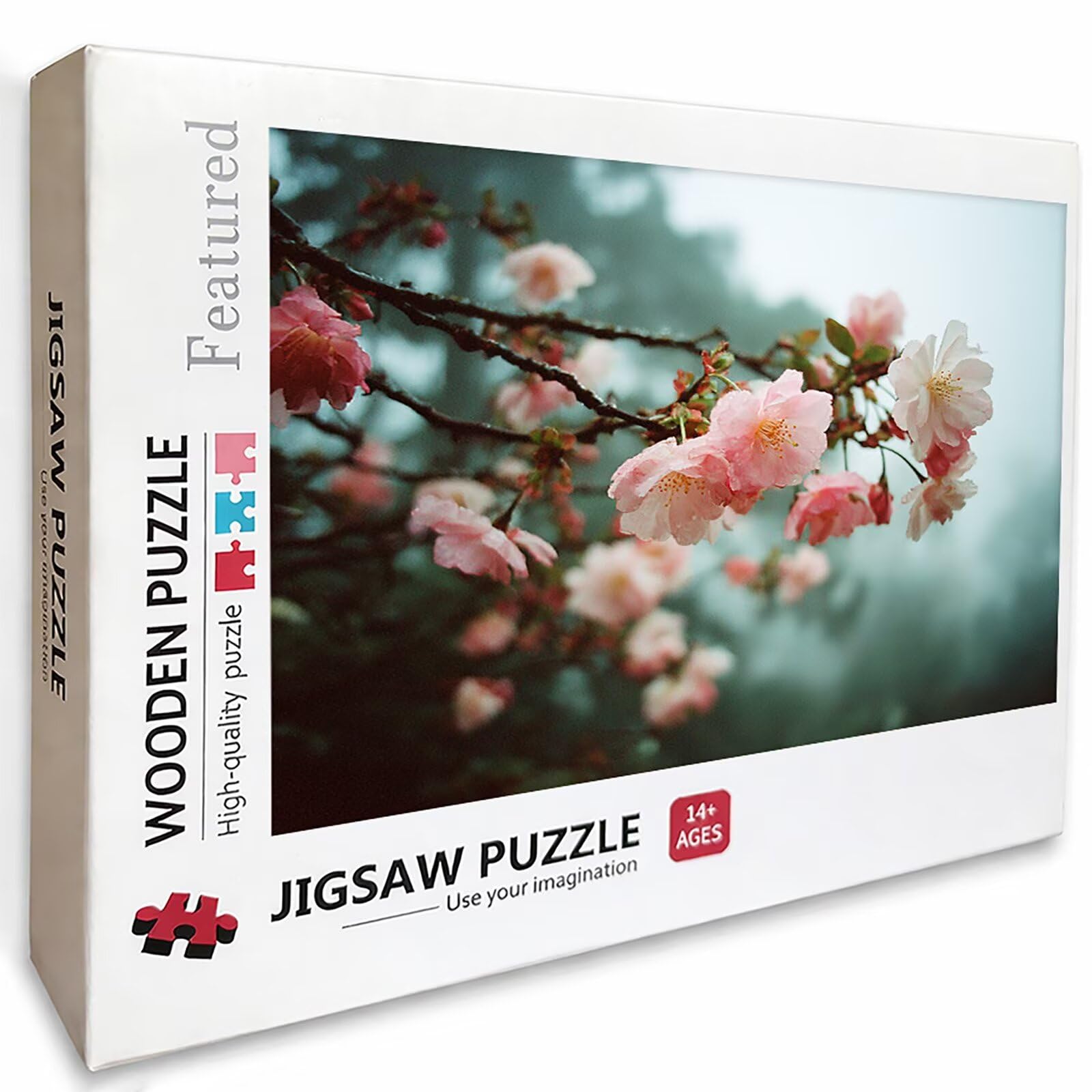 Flor Puzzle de 2000 Piezas para Adultos, Puzzle Madera con Caja 99x70cm, Rompecabezas Adultos de Alta Dificultad, DIY Juego de Rompecabezas, Pasatiempo Creativo, Decoración de Verano, (Planta) 8-3873
