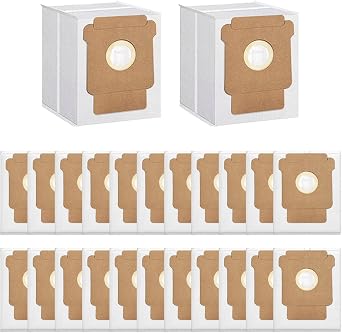 24 Pack Vacuum Bags for iRobot Roomba 105 Vac 105 405 504 505 705,Combo 10 Max, Vac 2 Q0520, i7+ i3+ i4+ i5+ i6+ i8+ j5+ j7+ j8+ s9+, i s j Series Vacuum, All Clean Base Automatic Dirt Disposal Bags