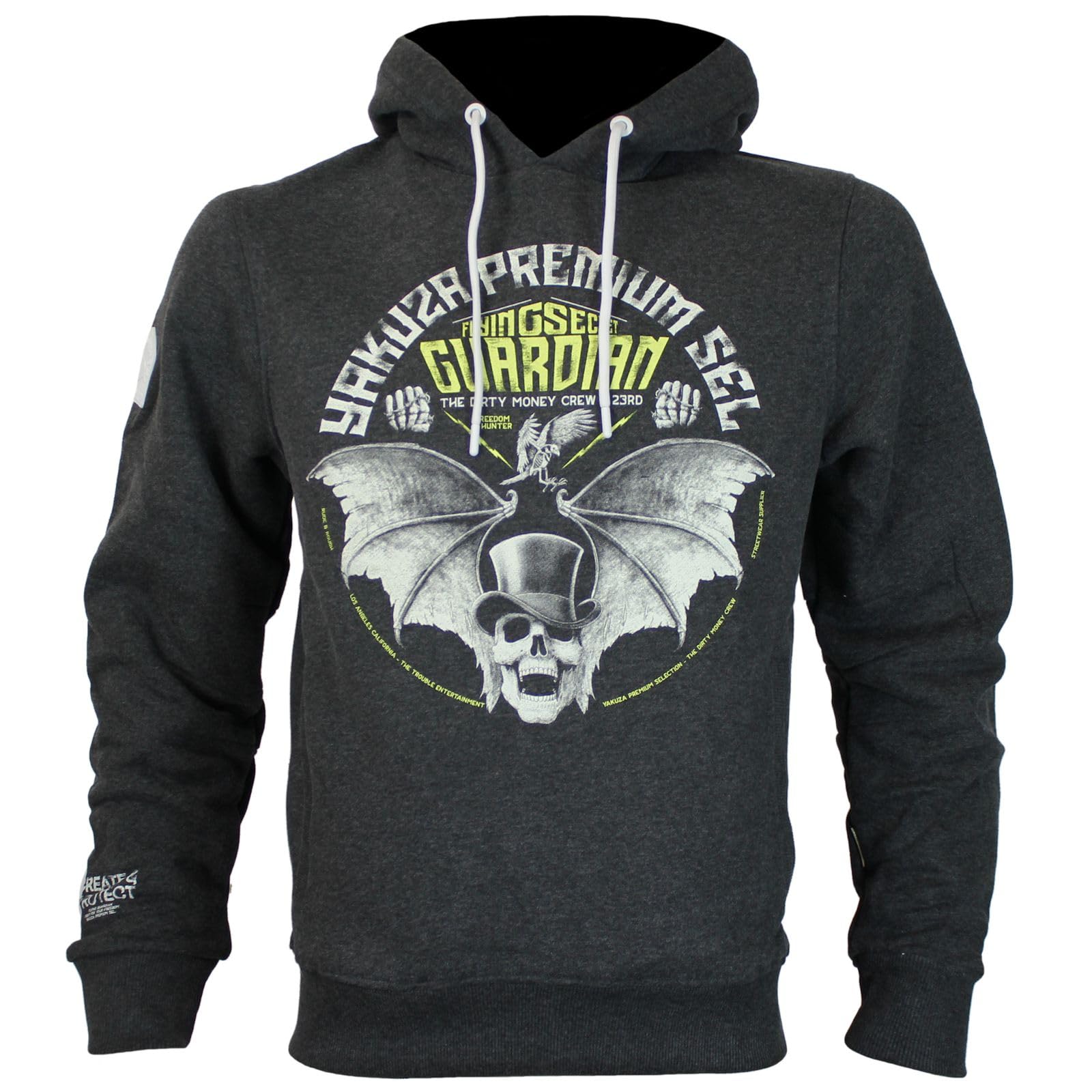 Yakuza Premium Men's Sweatshirt 3524 Light Grey Hoodie