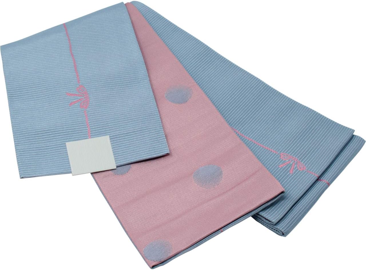 限定SALE！未使用★＜大人の兵児帯＞正絹兵児帯　博多織 大輪の花　キモノモダン 兵児帯 | Kimono Factory nono 限定SALE！未使用☆＜大人の兵児帯