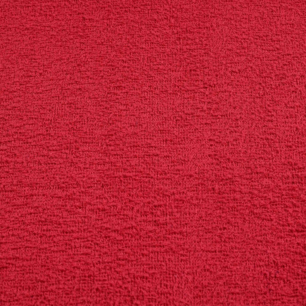 Toallas de Ducha FROGN 2 uds Rojo 70x140 cm algodón 360 g/m²