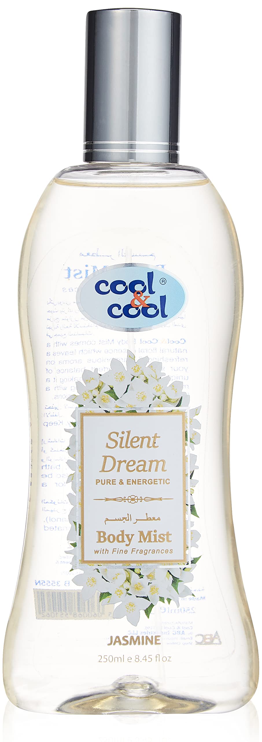 Cool & Cool C&C Silent Dream Body Mist - Jasmine, 250 ML