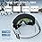 findway OTG Ski Goggles, snow/Snowboard Goggles for Men, Women Youth [Upgraded] Fit for All Helmet - Anti fog & glare & UV