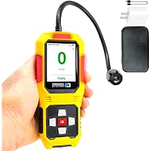 Sewer Leak Detector and Natural Gas Leak Detector | 10ft Drop Test Pass | 20-Year Sensor
