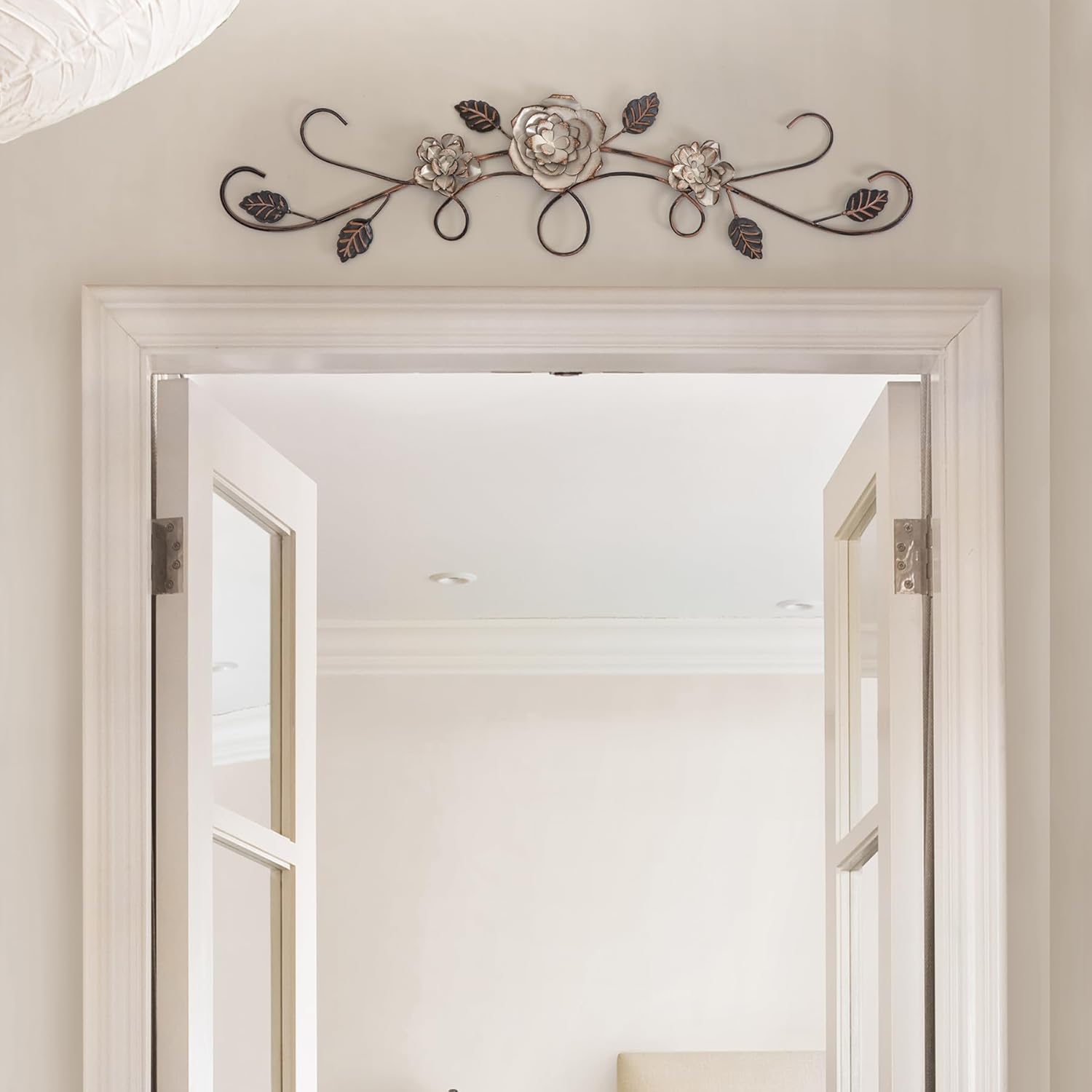 Habitat Décor Astera Floral Metal Wall Art