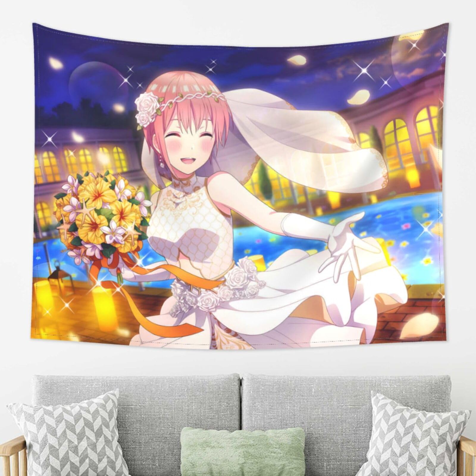 ♦♦写真等確認用♦♦五等分の花嫁 壁掛け 布ポスター ♢♢写真等確認用♢♢五等分の花嫁 壁掛け 布ポスター