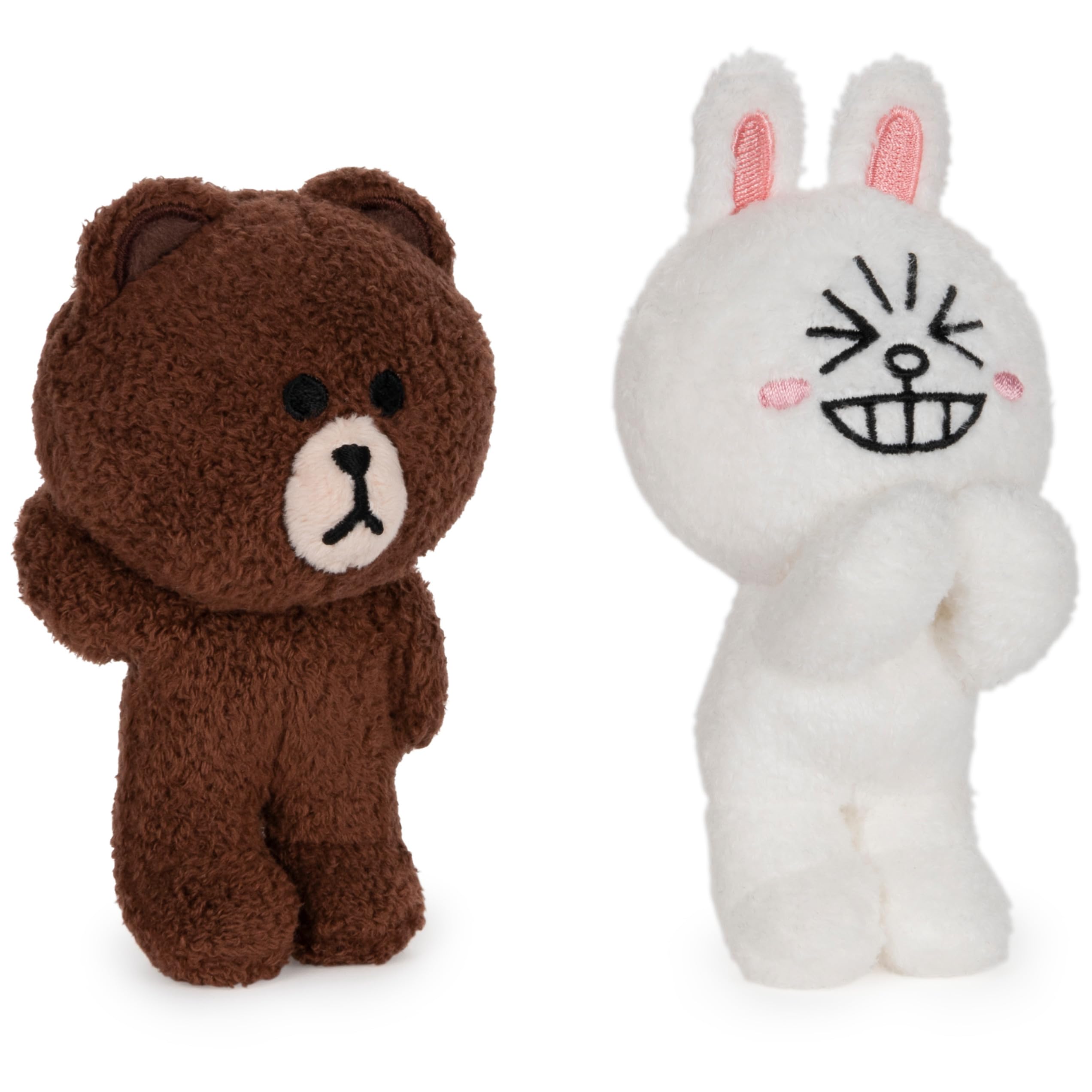 Amazon.co.jp: GUND LINE フレンズ ぬいぐるみ ブラウン コニー 2個
