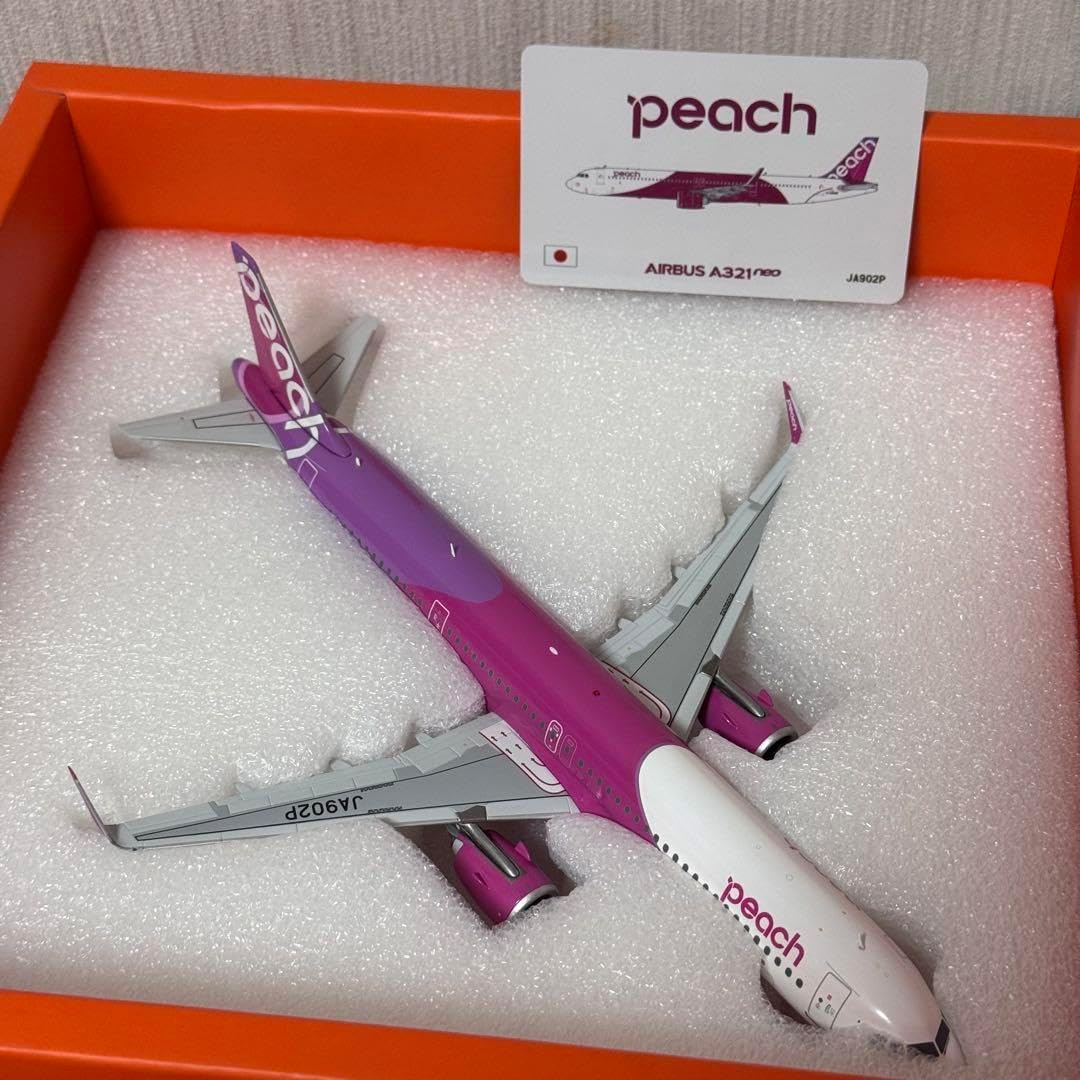 JC Wings Peach ピーチ A321neo JA902P 1 200 JC Wings 1:200 Scale