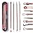 ZTRHYOO Blackhead Remover Pimple Comedone Extractor Tool Best Acne Removal Kit - Treatment for Blemish, Whitehead Popping, Zit Removing for Risk Free Nose Face Skin with Case(Rose, 4 Piece Set)