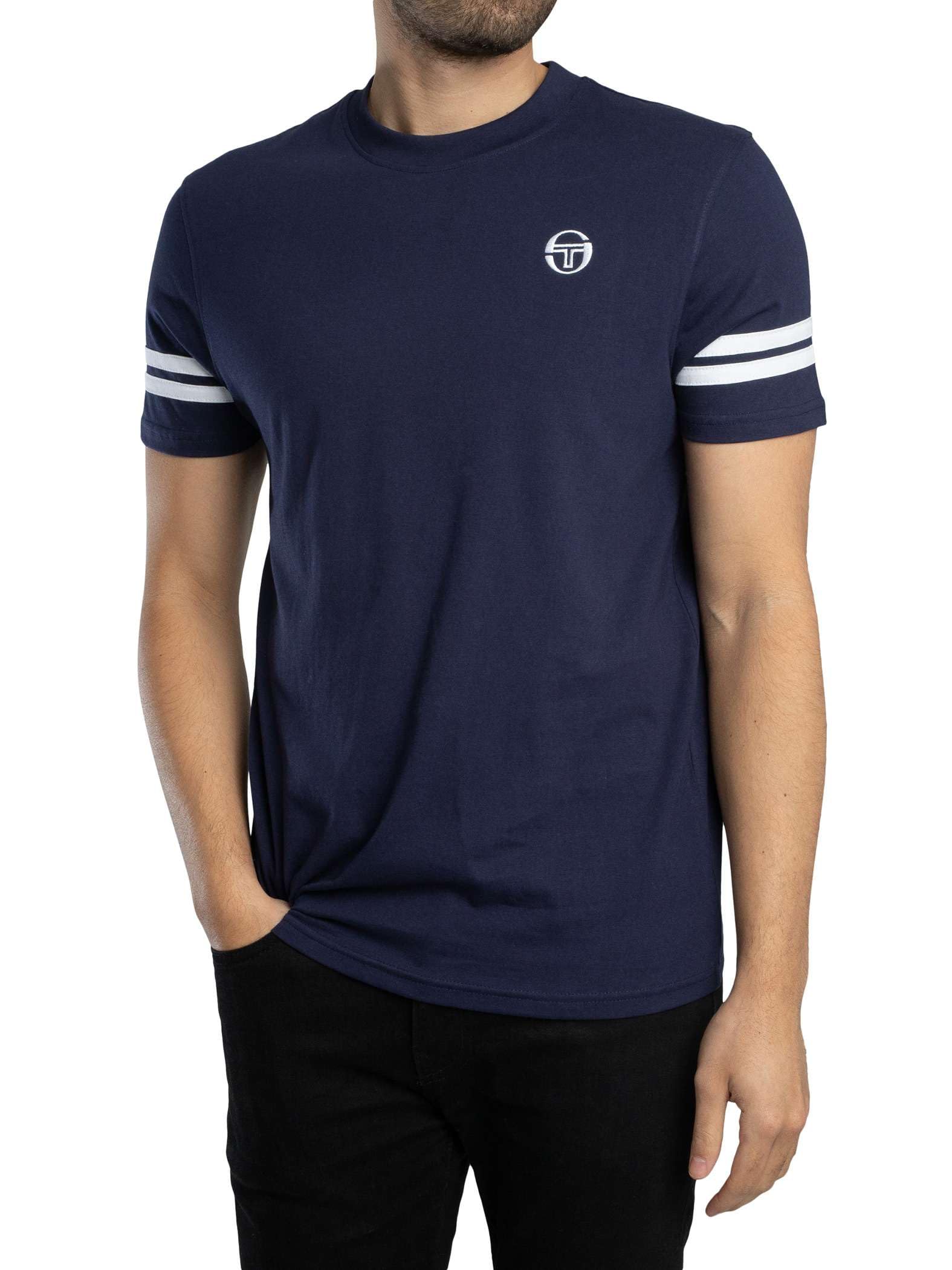 Sergio Tacchini Grello T Shirt Navy