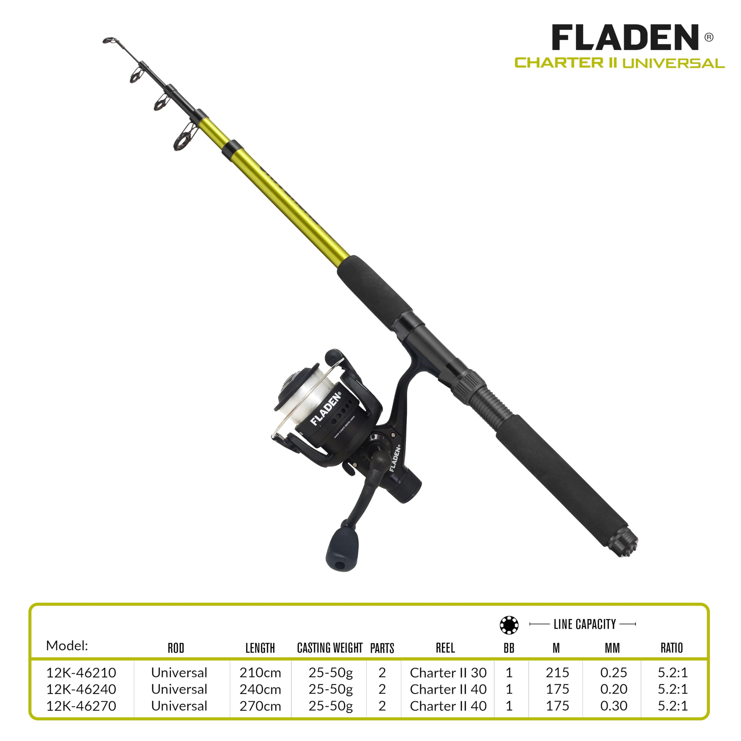 FLADEN Fishing, Rod Reel Line Fishing Set Combo - Image 4
