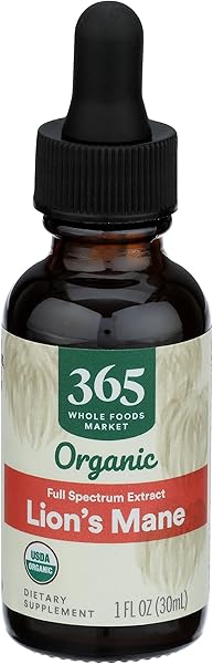 365 By Whole Foods Market, Organic Lion'S Mane Extract, 1 Fl Oz