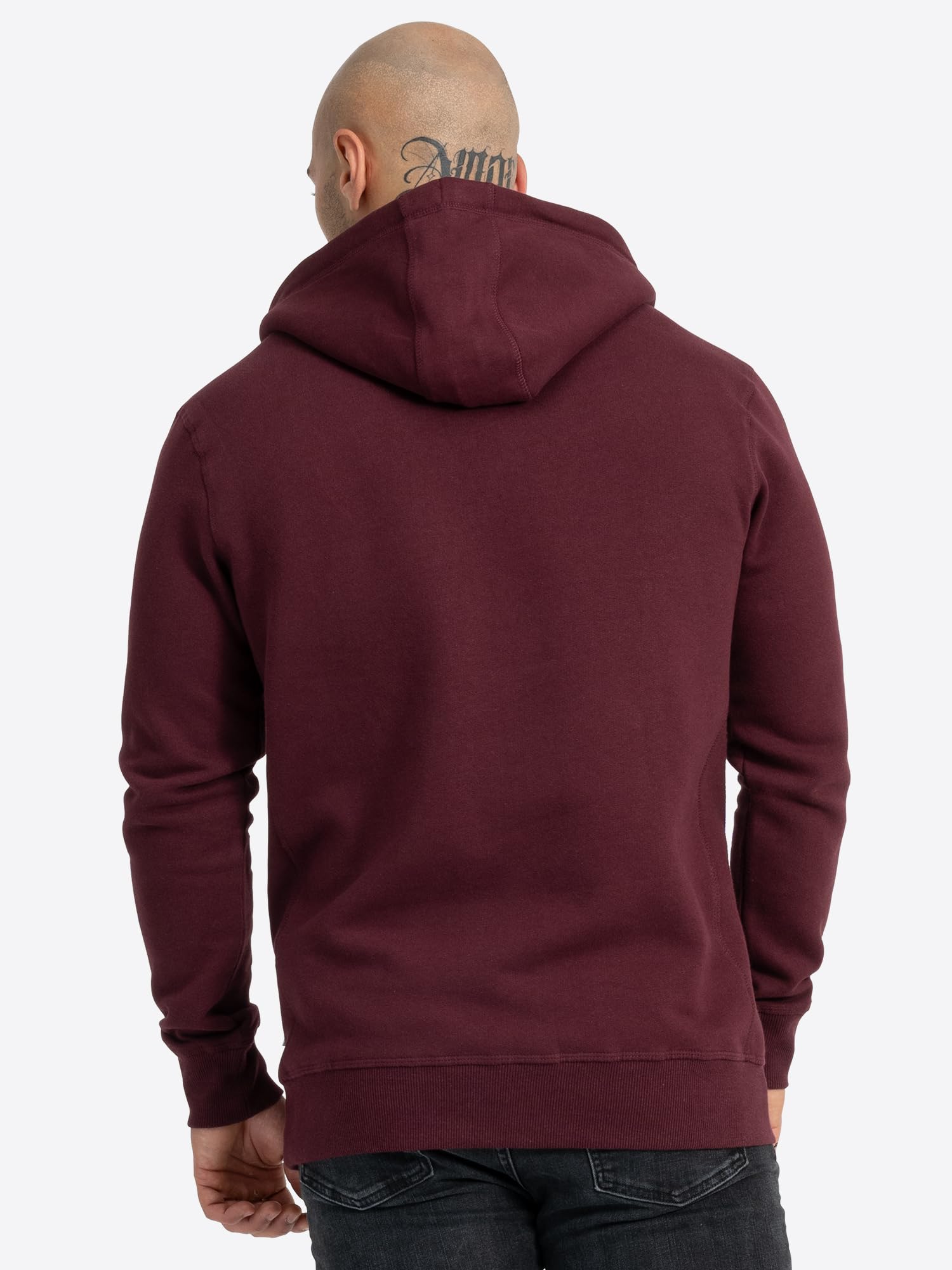 Lonsdale Sleeve Sudadera con Capucha Hombre (Pack de 1)