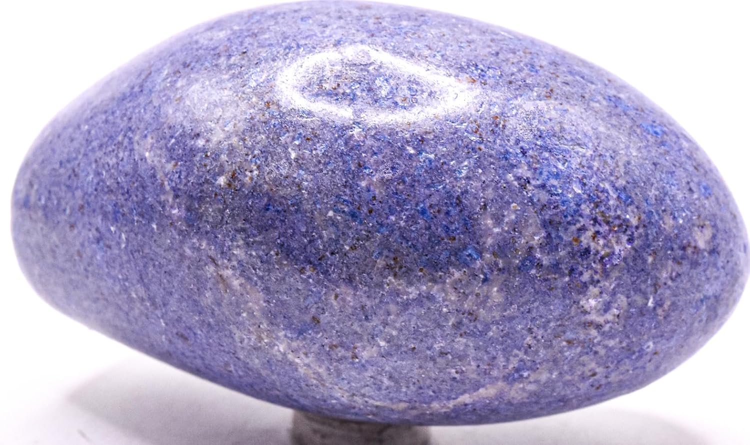 3.1" 245g Blue Dumortierite Self-Standing Freeform Polished Natural Gemstone Crystal Mineral Décor Specimen - Peru