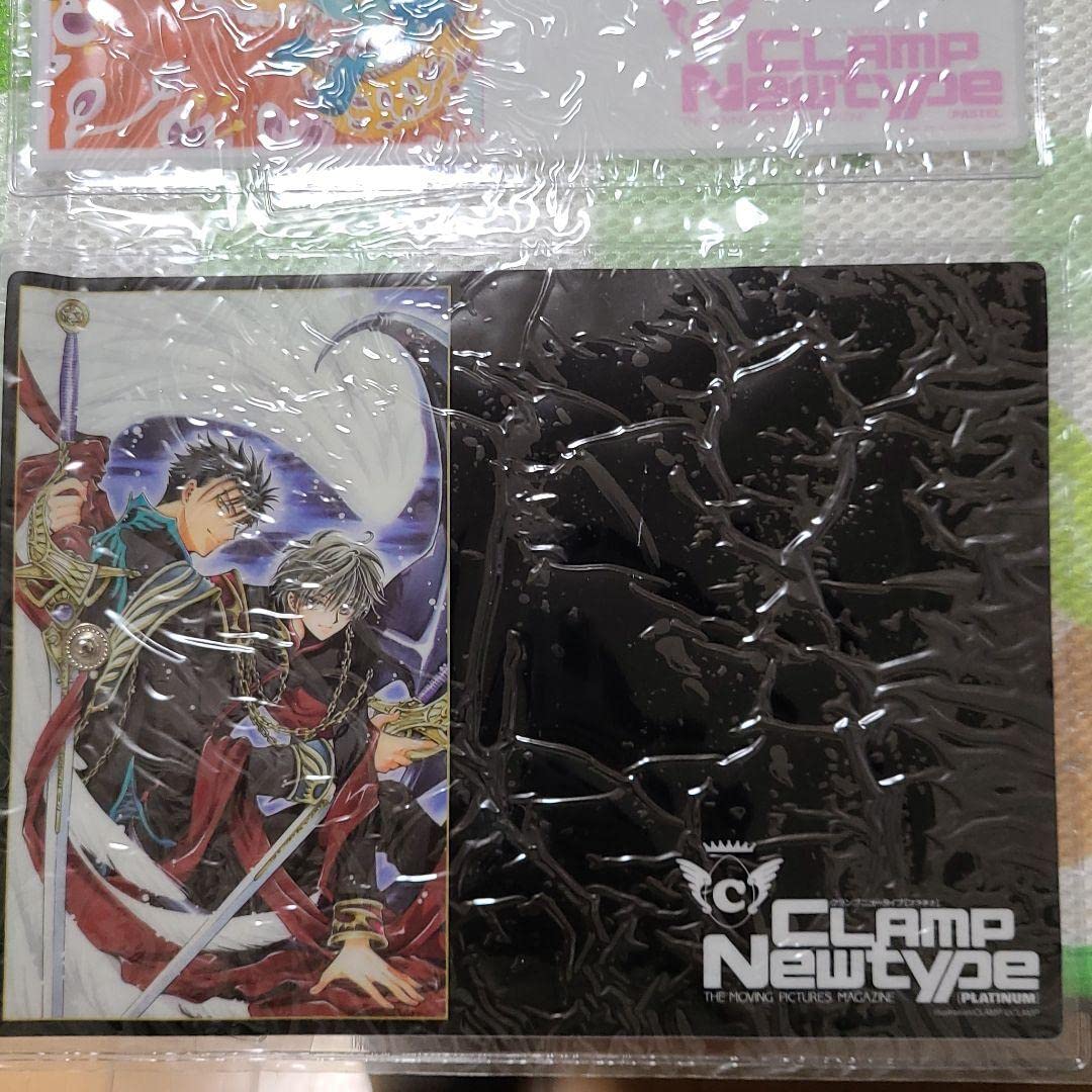 Amazon.co.jp: Newtype CLAMP X こばと ブックカバーしおりセット 