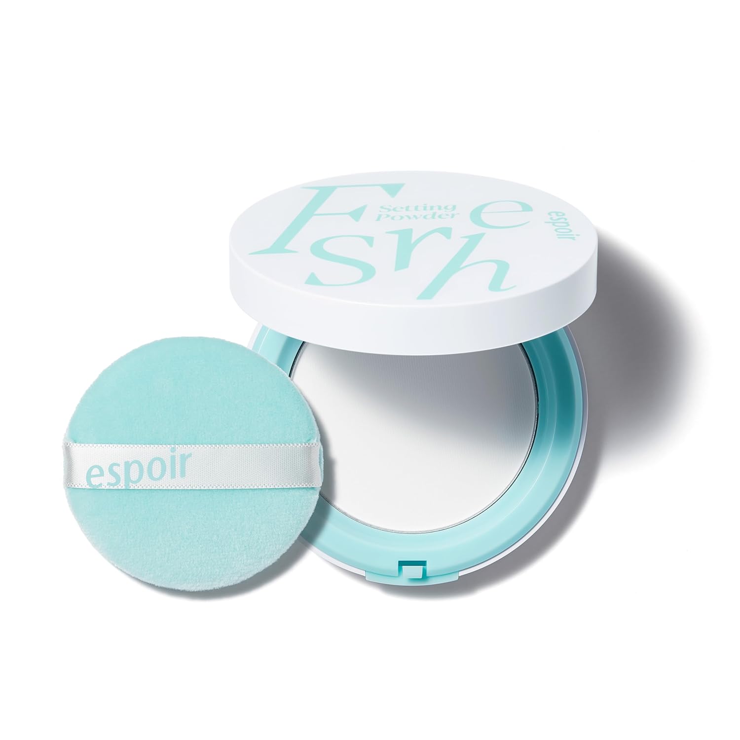 Espoir Fresh Setting Powder | Vegan Translucent Finish Powder with Hyaluronic Acid, Long-lasting & Poreless Makeup, Lightweight Layering, On-the-Go Design with Microfiber Puff, Cruelty-free, 0.31 oz