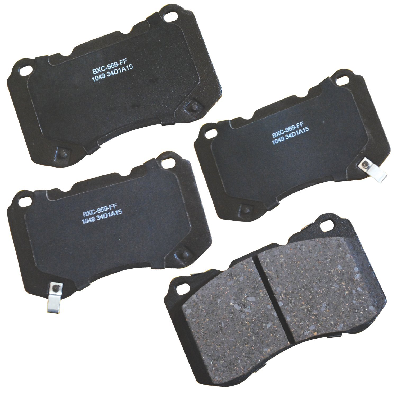 Bendix Premium SBC1049 Ceramic Front Brake Pads for Acura TL 2008-2004