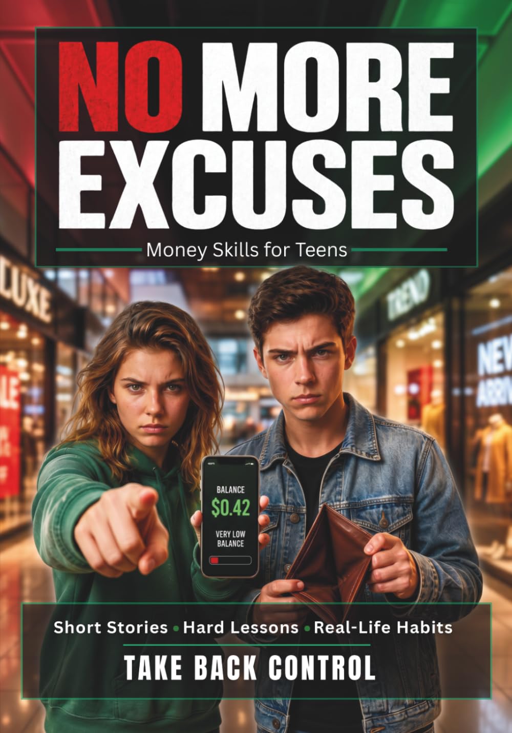 Money Skills for Teens: NO MORE EXCUSES, Real Stories, Costly Mistakes and Practical Lessons for Spending Smarter, Saving More and Building Better Habits