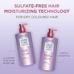 L'Oréal Paris EverPure Sulfate-Free Shampoo, Moisture Shampoo for Hydrating Dry, Colour-Treated Hair, Deeply Replenishes for Instant Hydration and Softness, With Rosemary, 680ml