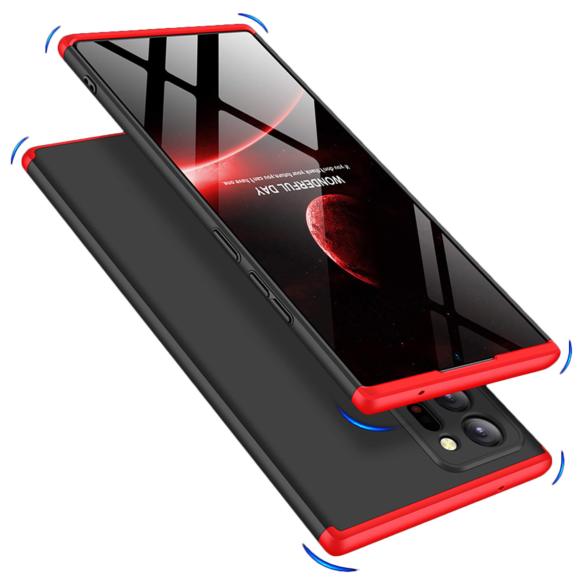 KAPA Polycarbonate Double Dip Full 360 Protection Back Case Cover for Samsung Galaxy Note 20 Ultra (Red/Black) (B08QZG5LFZ) Amazon Price History, Amazon Price Tracker