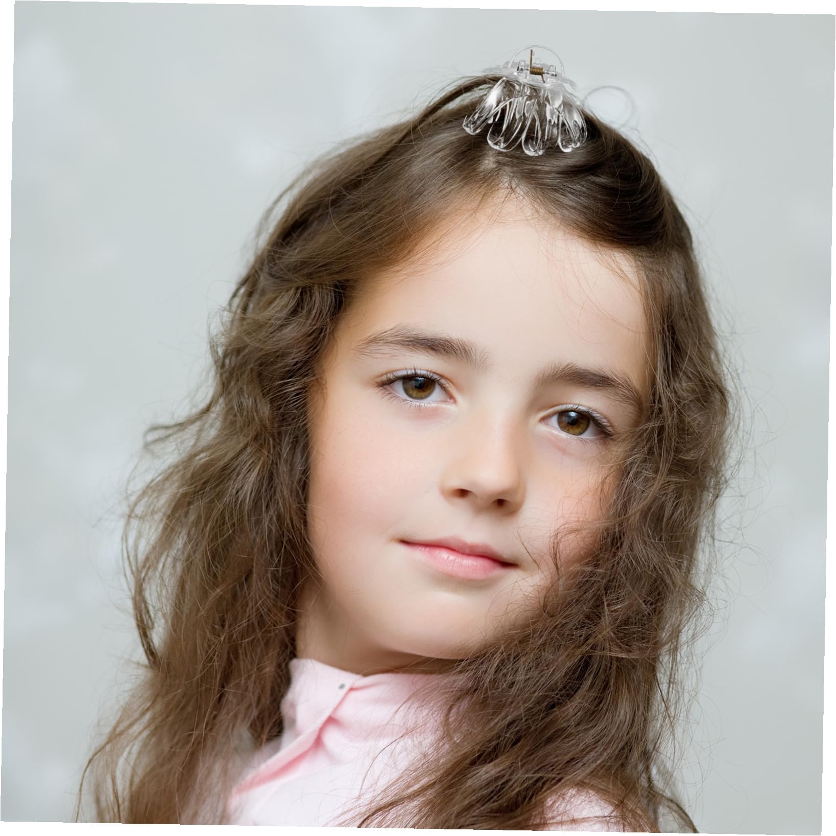 Hemobllo 15pezzi Fermagli per Capelli Grandi in Plastica Trasparente Artigli Fermagli per Capelli da Donna alla Moda e Divertenti