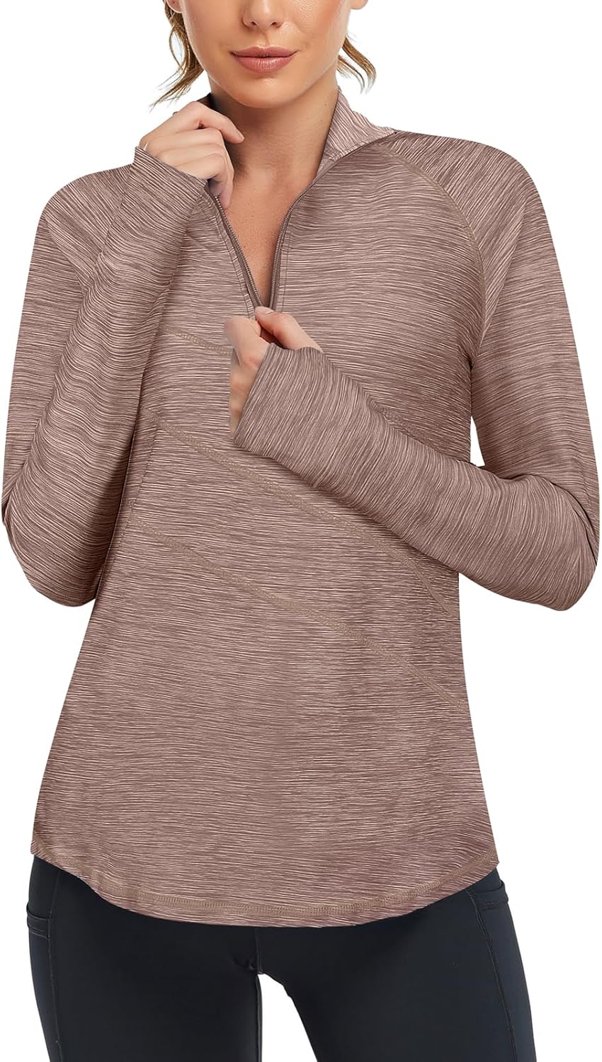 Cucuchy Womens V Neck Golf Polo Shirts Moisture Wicking Sports Workout Tops